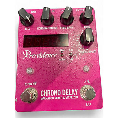 Used Providence Chrono Delay Effect Pedal