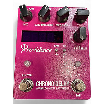 Used Providence Chrono Delay Effect Pedal