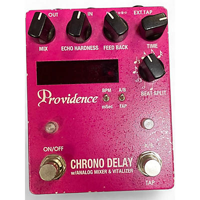 Used Providence chrono delay Effect Pedal