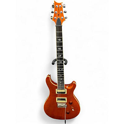 Used Prs  SE CUSTOM 24 SPALTED ORANGE Solid Body Electric Guitar