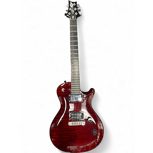 Used Prs SE Nick Cantanese Wine Red Solid Body Electric Guitar Wine Red