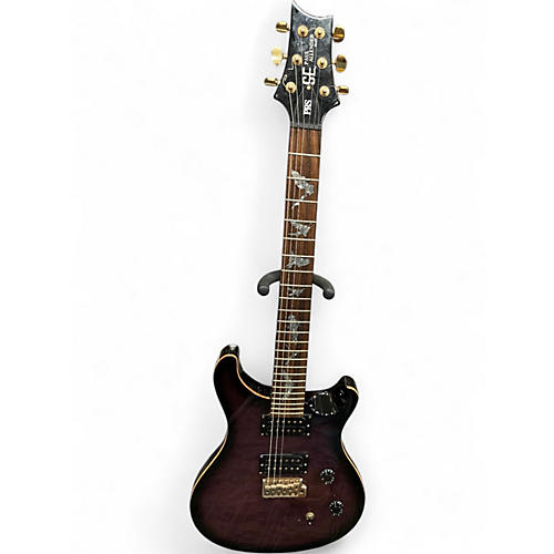 Used Prs Se Paul Allender Signature SE Trans Purple Solid Body Electric Guitar Trans Purple