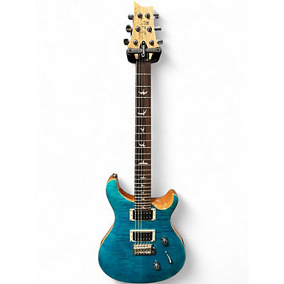 Used Prs custom se 24 torquoise Solid Body Electric Guitar