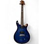 Used Prs se pauls guitar trans blue Solid Body Electric Guitar trans blue