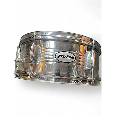 Used Pulse 14in Snare Chrome Silver Drum