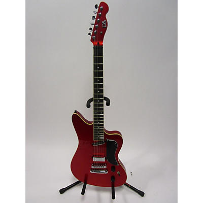 Used Pure Salem Mendiola Red Solid Body Electric Guitar