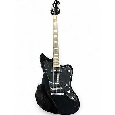 Used Pure Salem WOOD SOUL Black Solid Body Electric Guitar
