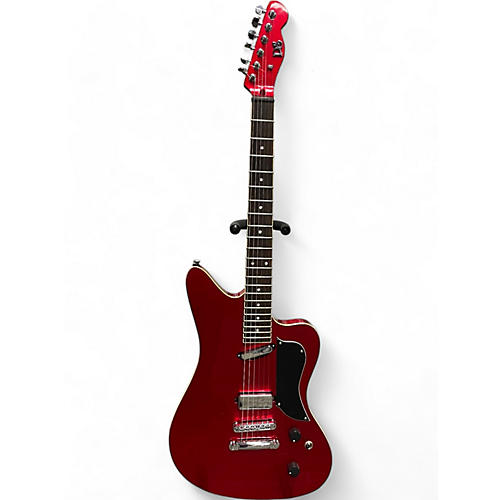 Used Puresalem Mendiola Red Solid Body Electric Guitar Red