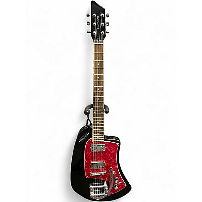 Used Puresalem ZODIAC Black Solid Body Electric Guitar