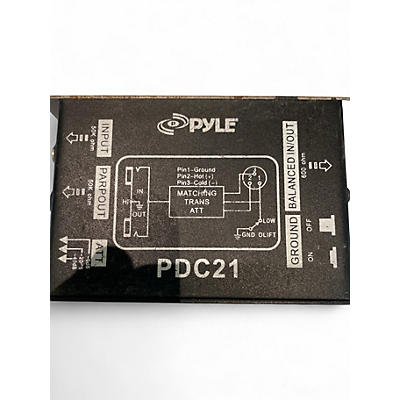 Used Pyle PCD21 Direct Box