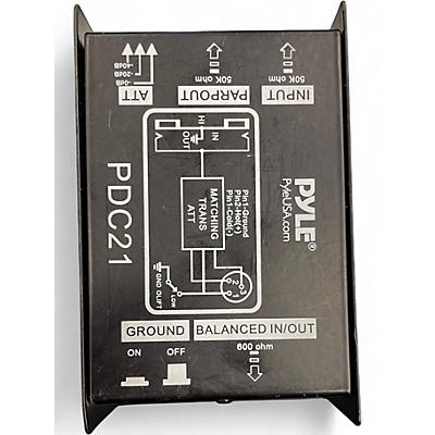 Used Pyle PDC21 Direct Box