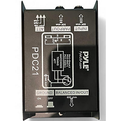 Used Pyle PDC21 Direct Box