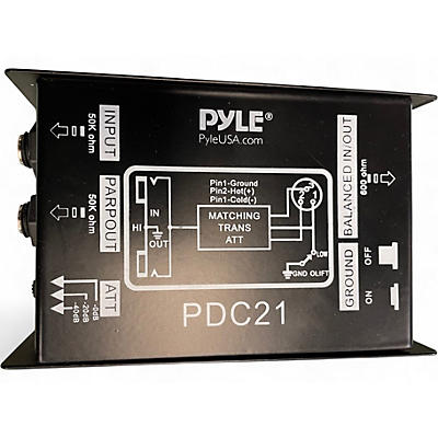 Used Pyle PDC21 Powered Speaker