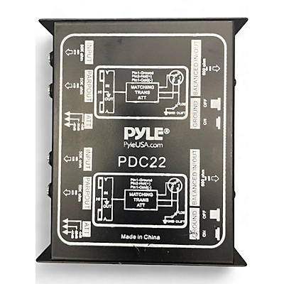 Used Pyle PDC22 D.I. Direct Box