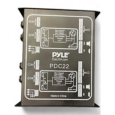 Used Pyle PDC22 Direct Box