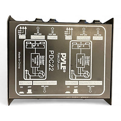 Used Pyle PDC22 Direct Box