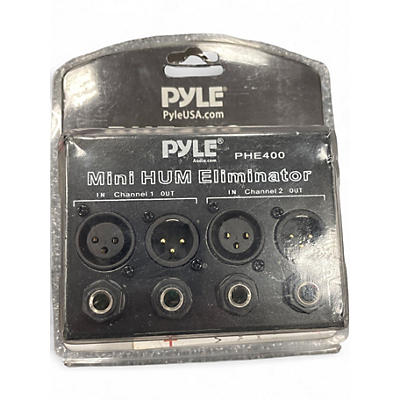 Used Pyle PHE400 Mini Hum Eliminator Feedback Suppressor