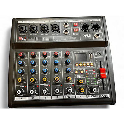 Used Pyle PMX466 Powered Mixer