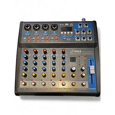 Used Pyle PMXU63BT Unpowered Mixer