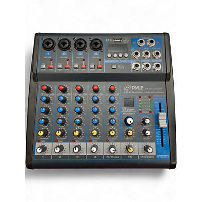 Used Pyle PMXU63BT Unpowered Mixer