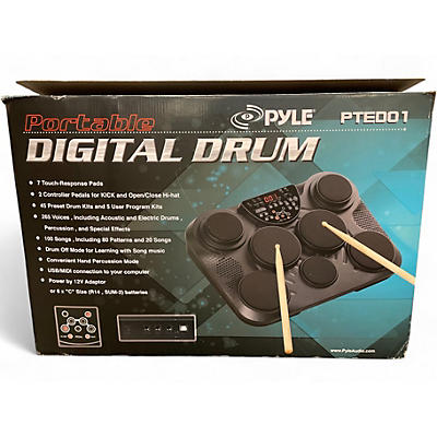 Used Pyle PTED01 Electric Drum Set