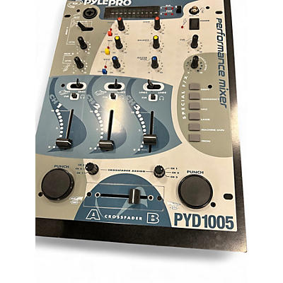 Used Pyle PYD1005 DJ Mixer