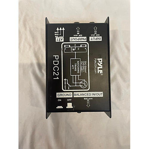 Pyle Used Pyle Pdc21 Direct Box