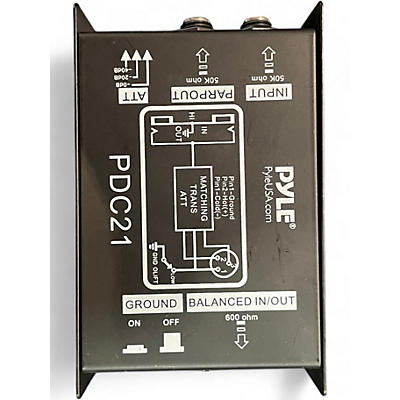 Used Pyle pdc21 Direct Box