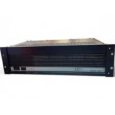 Used QSC 1400 STEREO AMPLIFIER Power Amp