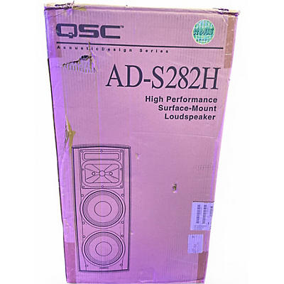 Used QSC ADS282HBK 8IN 2WAY SPEAKER Unpowered Speaker