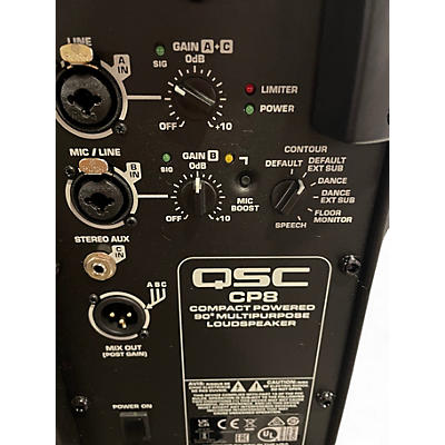 Used QSC CP8 Powered Speaker