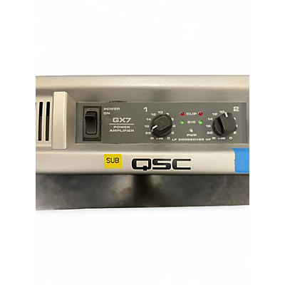 Used QSC GX7 Power Amp
