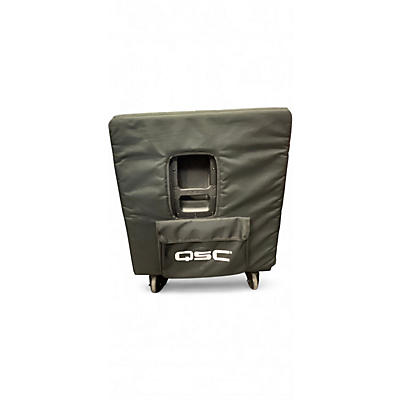 Used QSC KS118 18" 3,600W Powered Subwoofer With Cover Powered Subwoofer