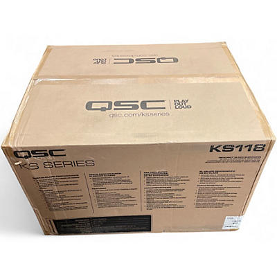 Used QSC KS118 Powered Subwoofer