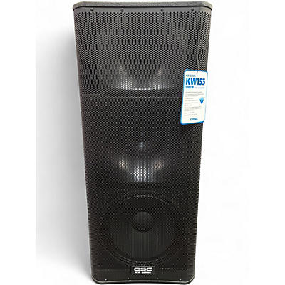 Used QSC KW153 15in 3-Way Powered Speaker