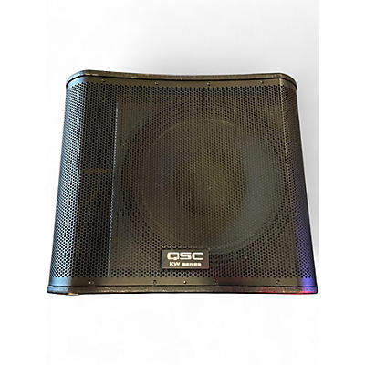 Used QSC KW181 1000W Powered Subwoofer