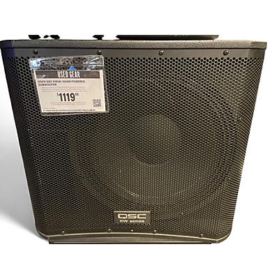 Used QSC KW181 1000W Powered Subwoofer