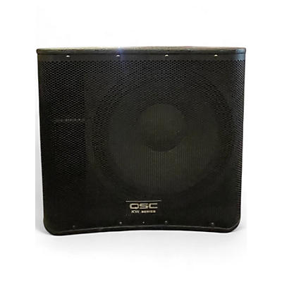 Used QSC KW181 1000W Powered Subwoofer