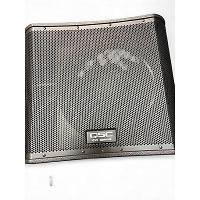 Used QSC KW181 1000W Powered Subwoofer