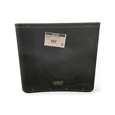 Used QSC KW181 1000W Powered Subwoofer