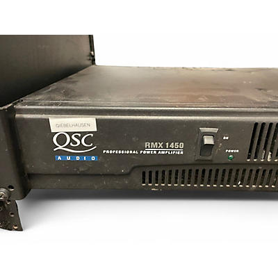 Used QSC RMX1450 Power Amp