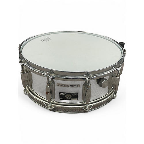 Used Quadura By Remo 14X5.5 Chrome Snare Chrome Drum Chrome 211