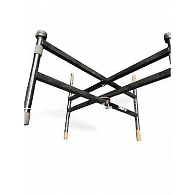 Used Quik-Lok Double Braced Keyboard Stand Keyboard Stand