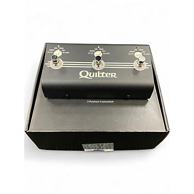 Used Quilter Labs 3 POSTITION FOOTSWITCH Pedal