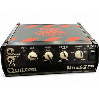 Used Quilter Labs Bass Block 800 Bass Amp Head