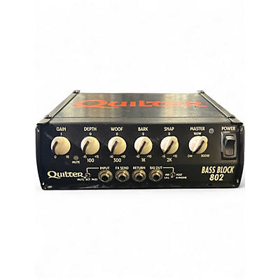 Used Quilter Labs Bass Block 802 Bass Amp Head
