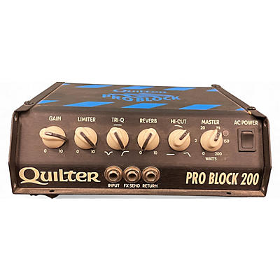 Quilter Labs Used Quilter Labs PRO BLOCK 200 Bass Amp Head