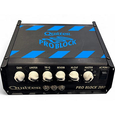 Used Quilter Labs PRO BLOCK 200 Solid State Guitar Amp Head