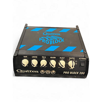 Used Quilter Labs PRO BLOCK 200 Solid State Guitar Amp Head