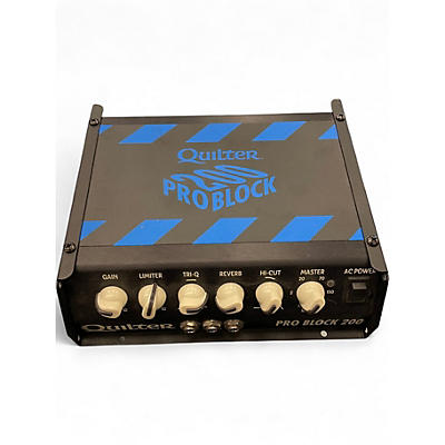Used Quilter Labs PRO BLOCK 200 Solid State Guitar Amp Head